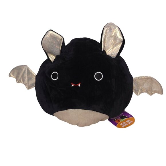 Flip-A-Mallows Halloween Reversible Plush Bat & Pirate Pumpkin 12" Soft Toy - Picture 2 of 7